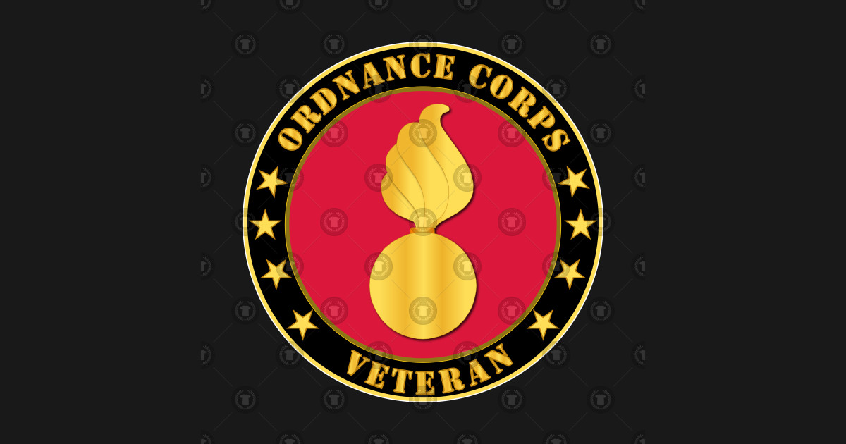 Ordnance Corps Veteran - Ordnance Corps Veteran - Sticker | TeePublic