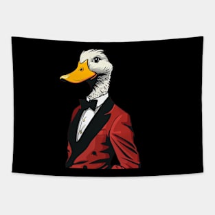 genletman duck Tapestry