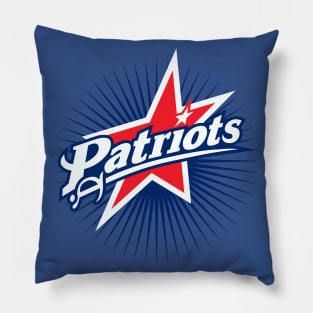 Patriots Sports Logo Pillow