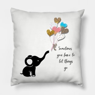 Let things go Pillow