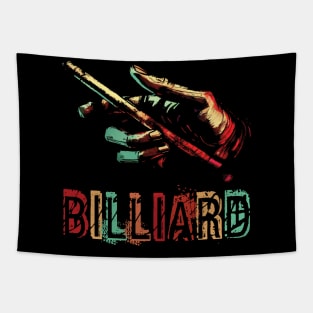 Billiard Pool Player Cue Stick Tapestry