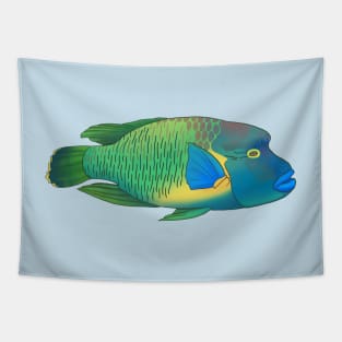 Napoleonfish (Humphead Wrasse) Tapestry