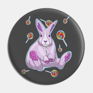 Lollipop Bunny Pin