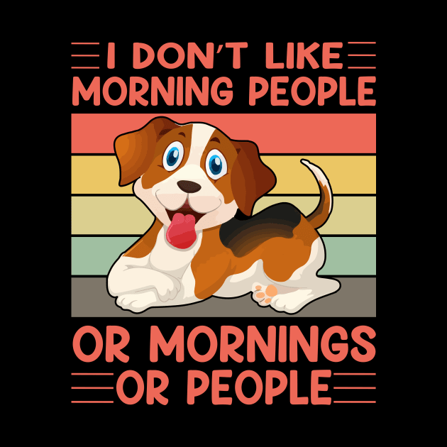 I don't like morning people or mornings or people (vol-2) by Merch Design