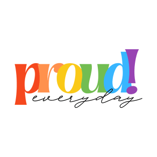 Proud with pride! T-Shirt