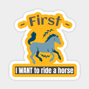 horse lover Magnet