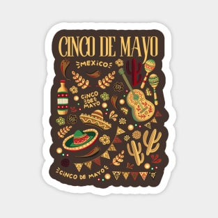 Cinco de mayo Magnet