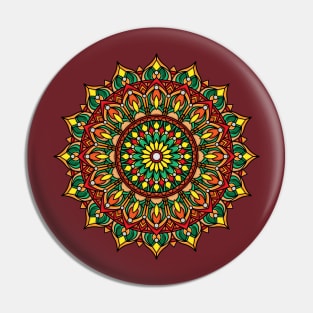 Mandala beautiful vintage Pin