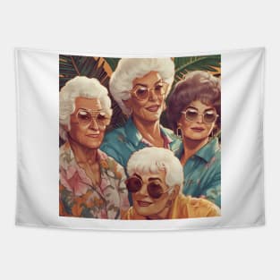 Golden Girls fan art Tapestry