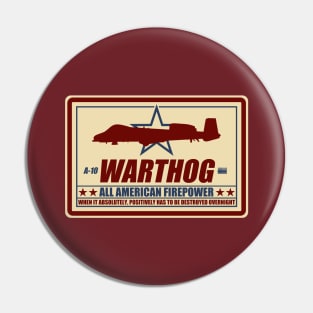 A-10 Warthog Pin