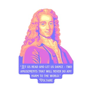 Voltaire Portrait And Quote T-Shirt