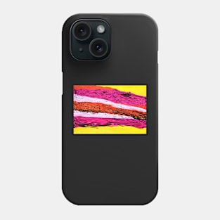 Flowing river of colors Phone Case