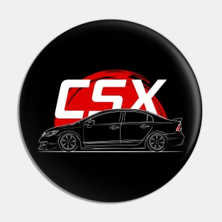 Legendary Sedan CSX Racing Pin