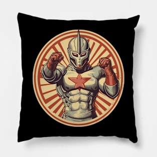 Ultraman Fanart Parody Propaganda Style Pillow