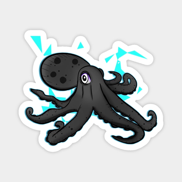 THIS OCTOPUS HAS NO SOCKS Magnet by roxiqt