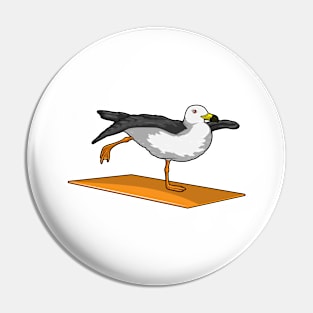 Seagull Yoga Meditation Fitness Pin