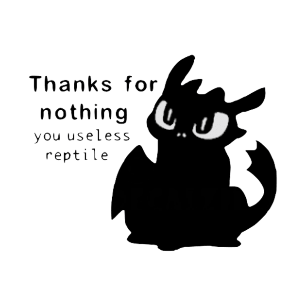 Useless Reptile by Geekiestcountrygal