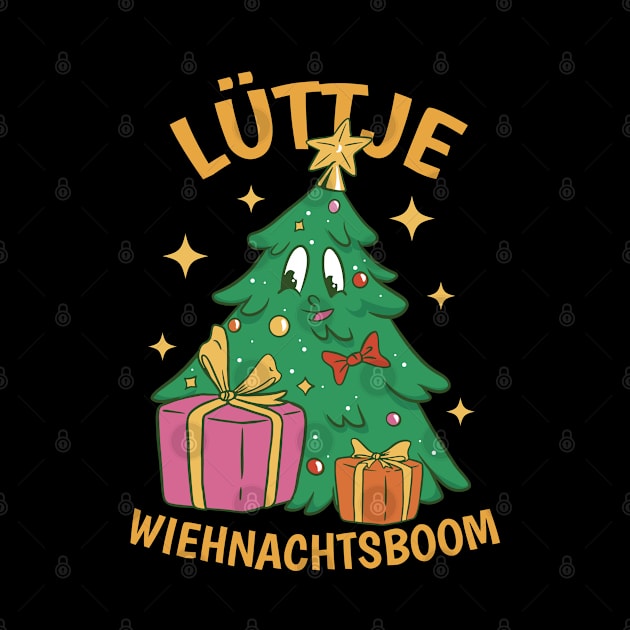 Lüttje Wiehnachtsboom Low German by DormIronDesigns