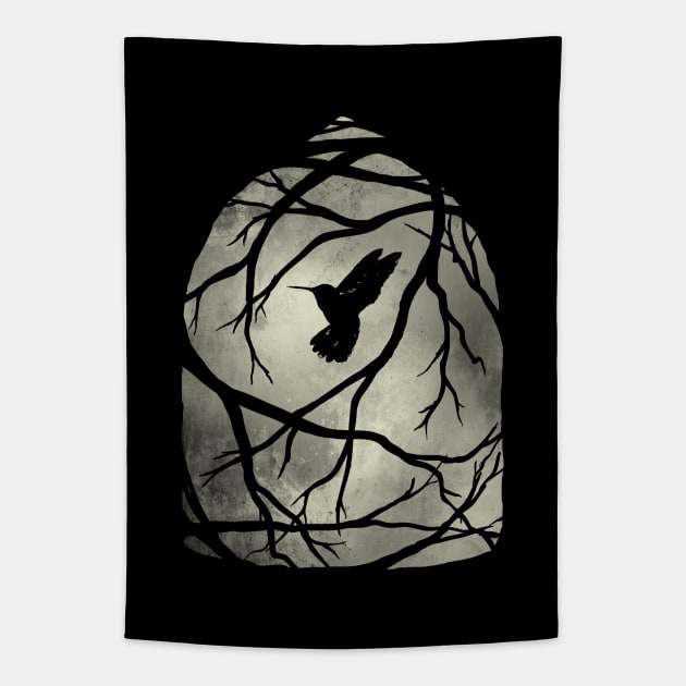 my heart; my home; my cage Tapestry by MidnightCoffee