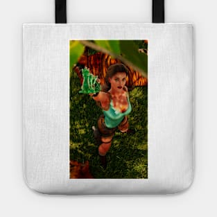 Lara Croft found the jade dragon Tote