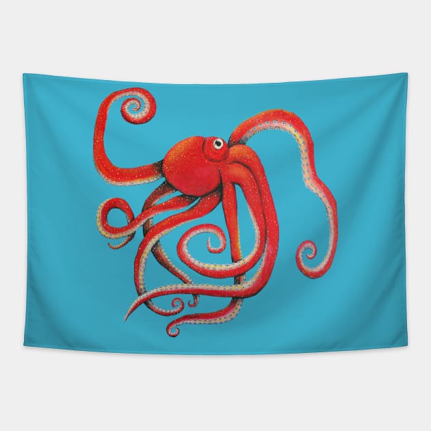 Octopus Tapestry by Bwiselizzy