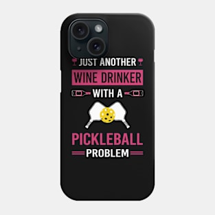 Wine Drinker Pickleball Phone Case