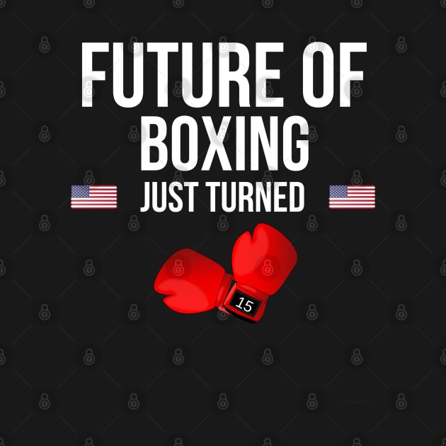 Future Of Boxing Just Turned 15 Birthday Gift Idea For 15 Year Old by giftideas