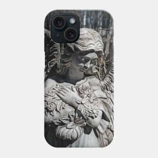 Angelus meus semper mecum // My guardian angel is always with me Phone Case