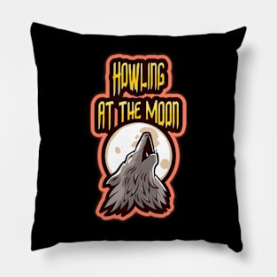 Howling At The Moon Pillow