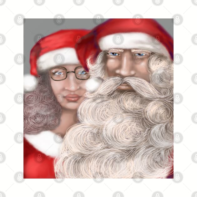 Santa Claus and Mary Christmas by cheriedirksen