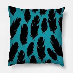 Feather Pattern Pillow