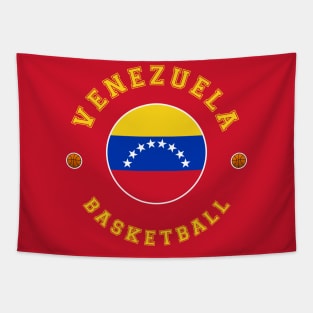 Venezuela Basketball Tapestry