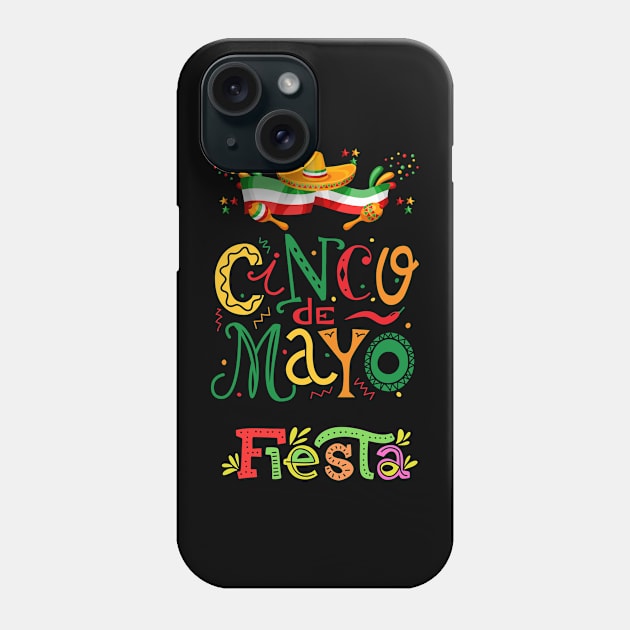 Cinco De Mayo Fiesta Squad 2023 Phone Case by TibA