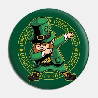 Dabechaun Dabbing Leprechaun St Patrick Day Shirt March 17th Pin