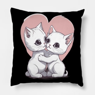 I Am So In Love With You Kitten Pillow