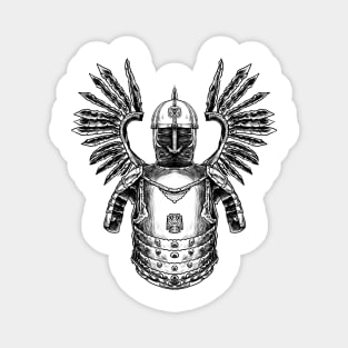 Polish Winged Hussar Armor - Unleash the Warrior Within Magnet