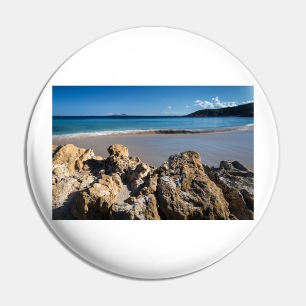 Rocks On The Beach Pin by Geoff79