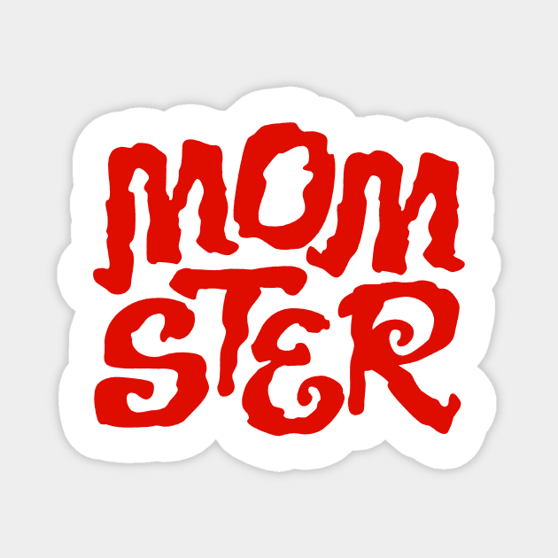 Momster Mom Halloween Costume Magnet by TerBurch