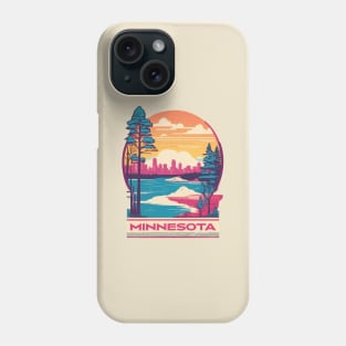 Minnesota Vintage Design Phone Case