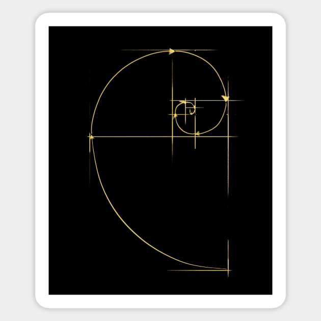 The most golden ratio - Golden Ratio - Sticker