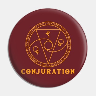 Runic School of Conjuration Pin