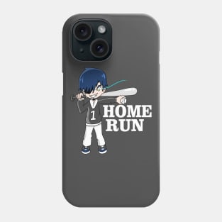 cool base ball cartoon funny Phone Case