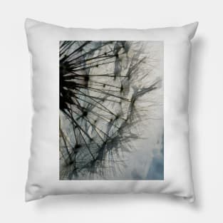 The Dandelion Silhouette Pillow