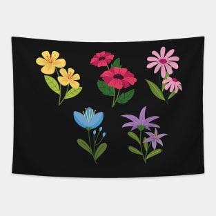 Set of - rose flower arrangements Tapestry