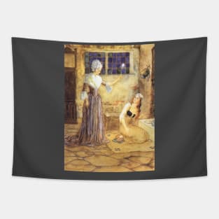 Cinderella's Fairy Godmother Tapestry