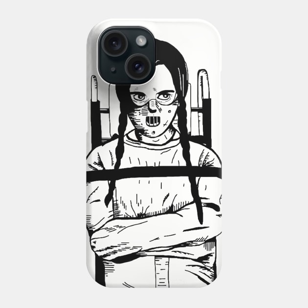 Wednesday H. Lecter Phone Case by KnifeFightTX