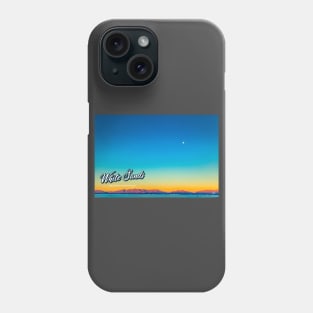 White Sands sunrise Phone Case