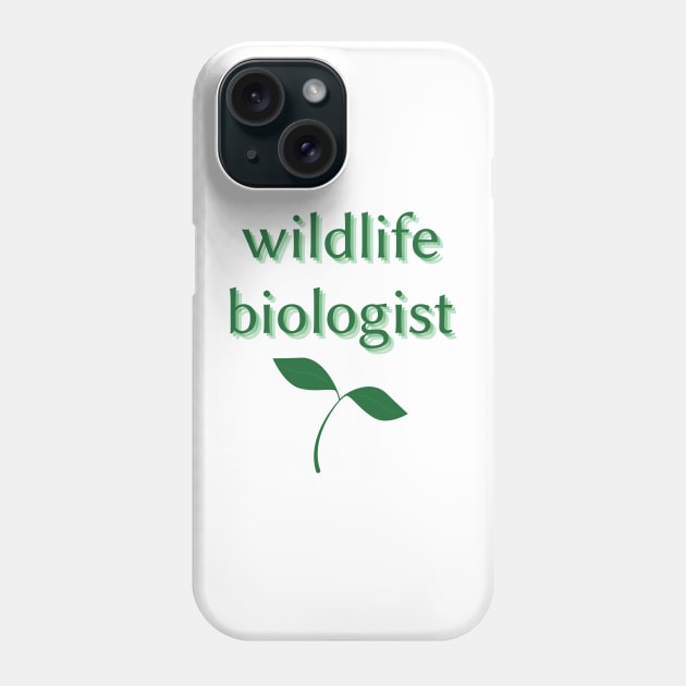 wildlife biologist Phone Case by mdr design