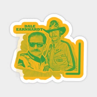 dale Earnhardt - green solid style Magnet