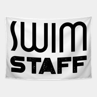 Swim team, swimming trainning, swimming pool staff v3 Tapestry